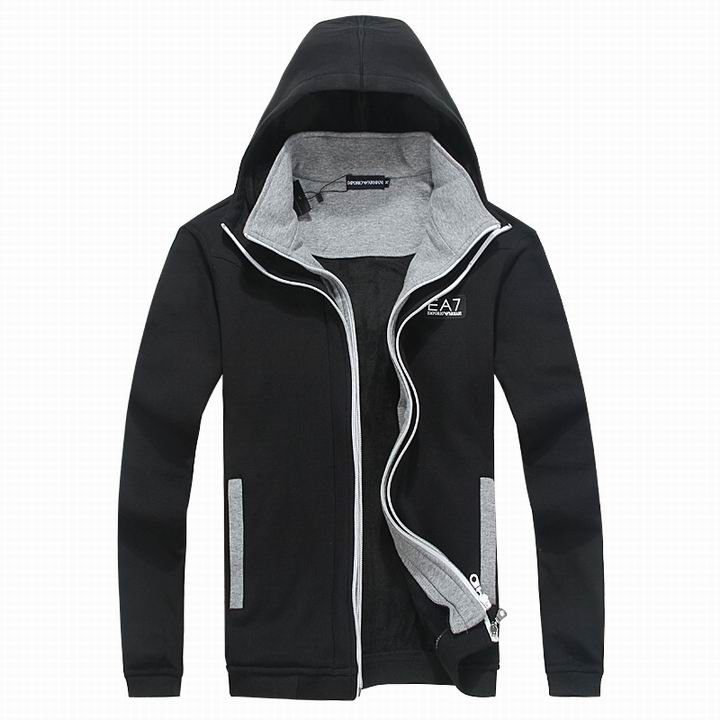 Sweat à Capuche Armani EA7 Homme Pas Cher